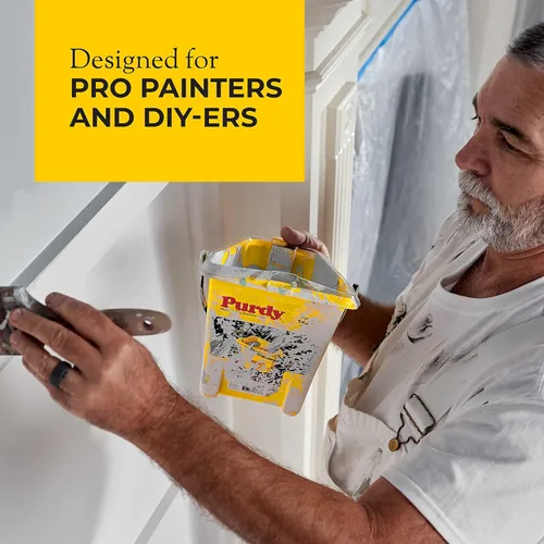 Vista 6 de Purdy 140624612 Recambios de rodillo Jumbo Mini White Dove, paquete de 6, 11,4 cm x 0,95 cm de napa