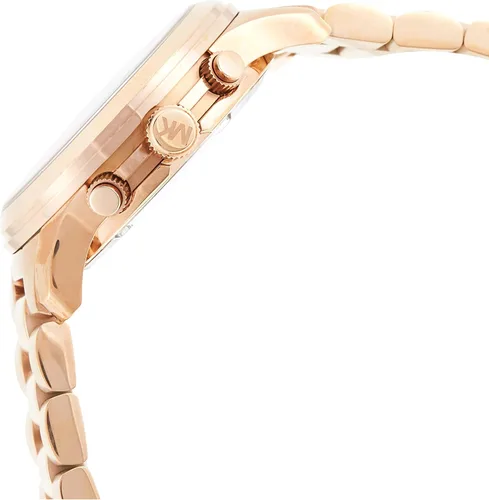 Vista 3 de Michael Kors Reloj Runway MK5128 en color oro rosa para mujer