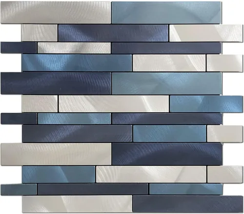 Vista 13 de 10 hojas de azulejos despegar y pegar para salpicadero de cocina, azulejos de mosaico autoadhesivos, para pegar en tocadores de baño, decoración