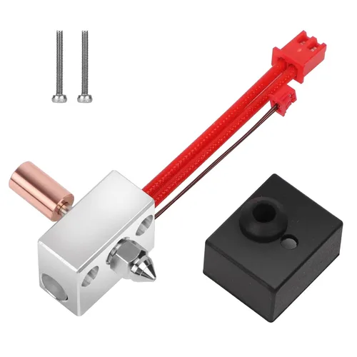 Creality Oficial Kit de Bloque Calentador de Actualización de Extrusora Sprite Pro de Alta Temperatura 300℃ Placa de Heatbreak de Cobre Chapado en