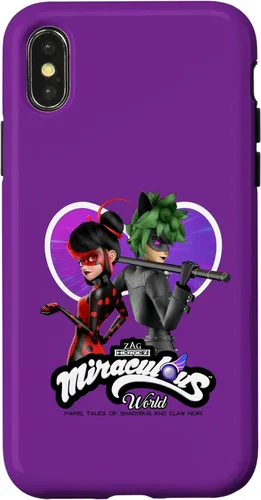 Vista 5 de Miraculous Ladybug Cat Noir Tales of Shadybug and Claw Noir - Carcasa para iPhone 17
