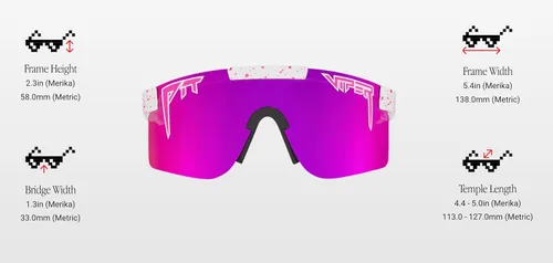 Vista 4 de Pit Viper Sunglasses I Narrow Fit - Small Adult & Kids 8-12 I Original Retro Model I Polarized Polycarbonate Lens