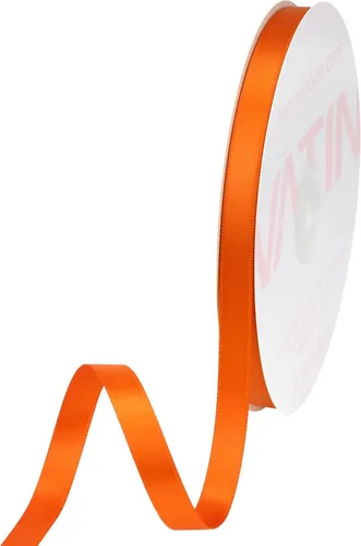 Vista 219 de VATIN - Cinta de satén de doble cara beige de 1/4", 25 yardas continuas, cinta de poliéster beige para ramo de lazos, envoltura de regalos, arreglo