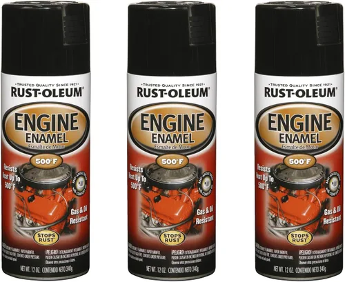Vista 4 de Rust-Oleum 248945 Pintura en aerosol de esmalte para motor, 12 onzas, azul Ford