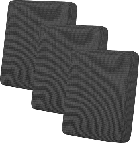 Vista 55 de Easy-Going - 4 Fundas de cojín elásticas para sofá seccional, izquierda/derecha, en forma de L, funda de asiento antideslizante, suave
