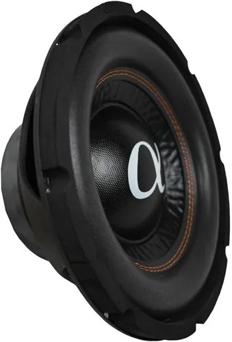 Vista 6 de Alphasonik ASW12D Serie AS 12" 1200 vatios máx. / 400 vatios RMS Subwoofer para auto de 4 ohmios dual con cesta de acero estampado y imán