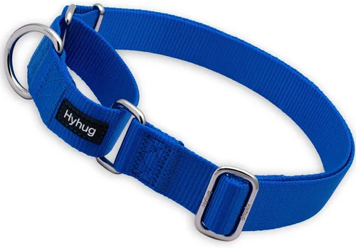 Vista 46 de Hyhug Collar Martingale para perros pequeños, color verde, resistente a prueba de escape, nailon duradero, sin hebilla, ideal para entrenamiento