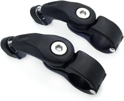 Vista 4 de SMT-Kit de montaje de clavija de pie ajustable en ángulo corto de 2.5 pulgadas, compatible con protector de motor de 1.25 pulgadas