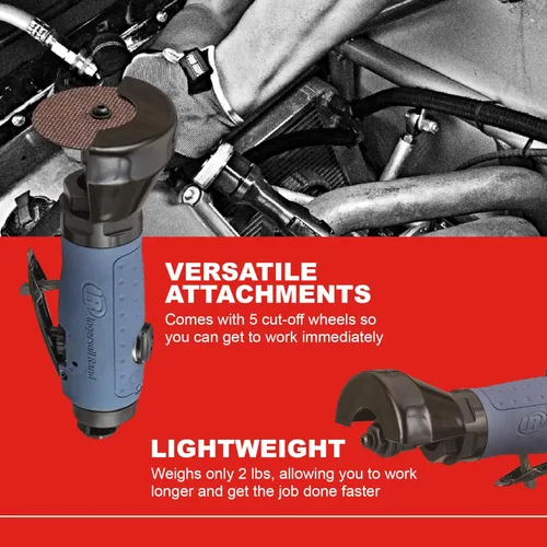 Vista 3 de Ingersoll Rand 426 Air - Herramienta de corte reversible, 20.000 rpm, incluye 5 ruedas de corte