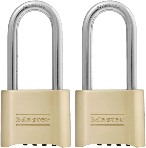 Vista 9 de Master Lock 175D, candado con combinación propia, se puede resetear, 175DLH