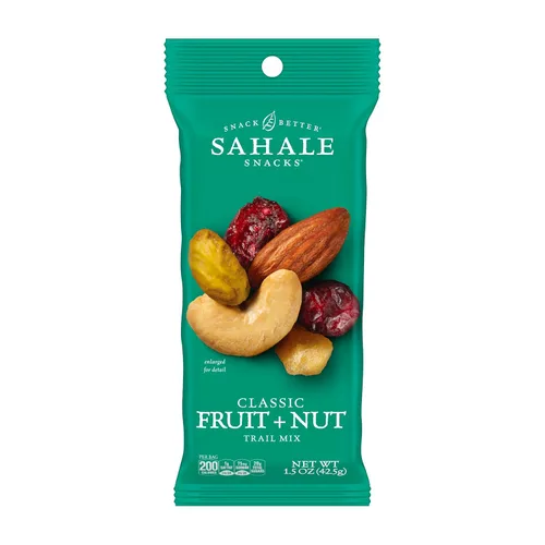 Vista 12 de Sahale Snacks Berry Macaroon Almond Trail Mix, bolsa Grab & Go de 1.5 oz (paquete de 18) - Frutos secos mixtos de lujo tostados en seco - Coco