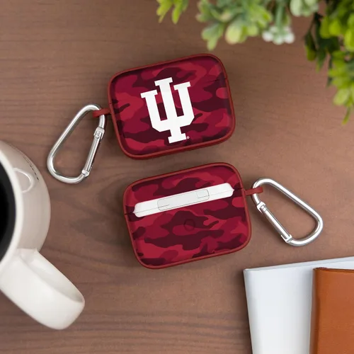 Vista 2 de AFFINITY BANDS Indiana Hoosiers Camo HDX - Funda compatible con Apple AirPods Pro