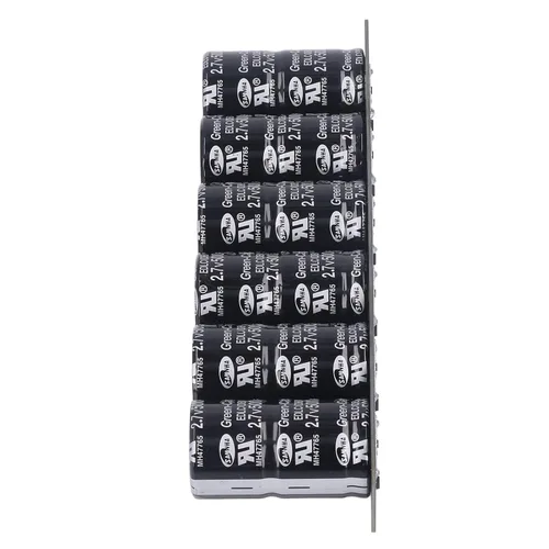 Vista 6 de 6 en Super Capacitor Set 1 2.7V500F Super Capacitor Condensador Componentes de Almacenamiento de Energía 16V 83F para Dispositivos Electrónicos