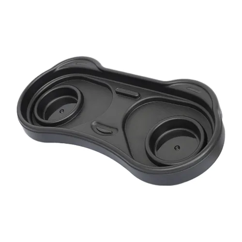 Vista 6 de Universal Snack Tray for Stroller Gripper Accessory Travel Dinner Table Cup Holder Tray