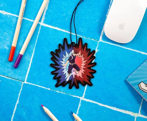 Vista 7 de JUST FUNKY My Hero Academia Looksee Mystery Blind Box, Shoto Todoroki Incluye 5 coleccionables temáticos