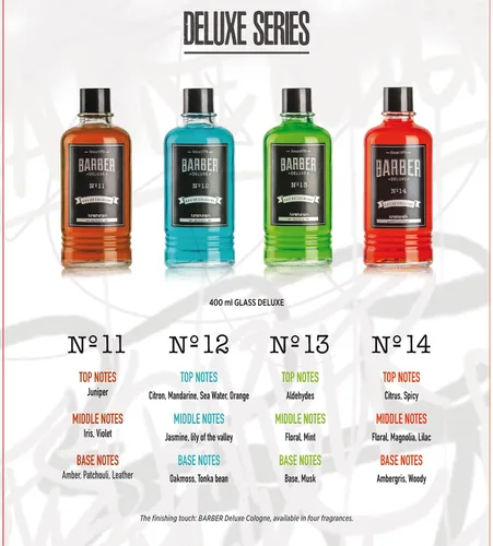 Vista 4 de Colonia de Barbería Marmara Barber - Mejor elección de barberos modernos y aficionados a la afeitada tradicional Botella de spray 8.5 fl oz