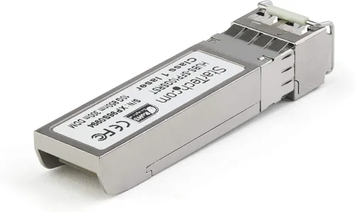 Vista 2 de StarTech.com Módulo SFP+ compatible con Dell EMC SFP-10G-SR - 10GBASE-SR - Transceptor óptico MMF de fibra multimodo de 10GbE - Ethernet Gigabit