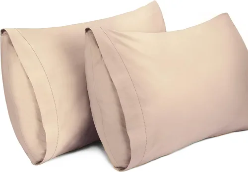 Vista 15 de Lirex Paquete de 2 fundas de almohada, 100% algodón, transpirables, 20 x 36 pulgadas, tamaño King estándar, color verde aguamarina