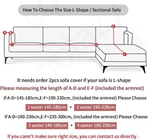 Vista 3 de Forros para Muebles - Sofás, fundas para sofá, fundas de sofá elásticas con 2 fundas de almohada, protector para sala de estar, funda de muebles