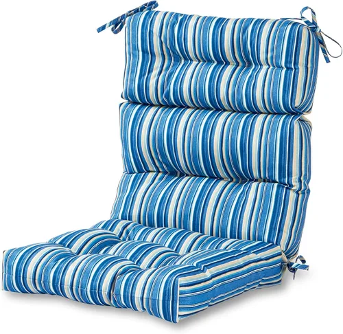 Vista 229 de Greendale Home Fashions Aloha - Cojín para silla de respaldo alto para exteriores de 44 x 22 pulgadas