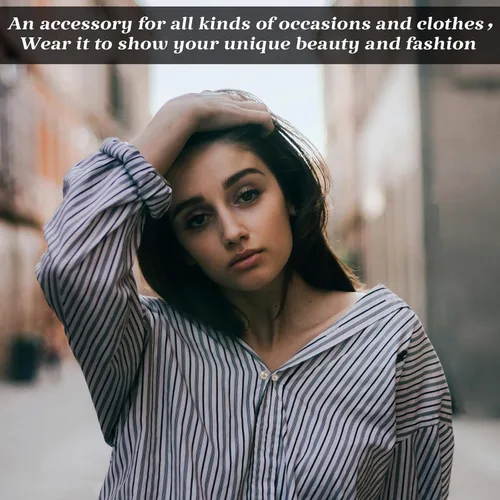 Vista 4 de WILLBOND 6 broches de perlas artificiales antiexposición, pasadores de seguridad para el cuello, broches de suéter para mujer, decoración de fiesta