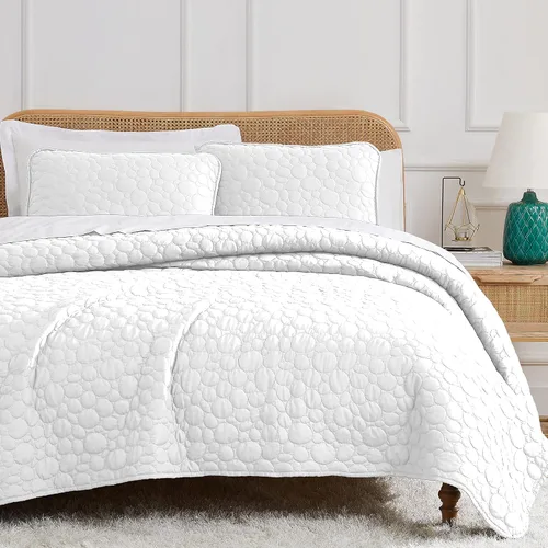 Vista 11 de Southshore Fine Living, Inc. - Juego de ropa de cama de gran tamaño, edredón de tamaño extra grande con fundas de almohada a juego