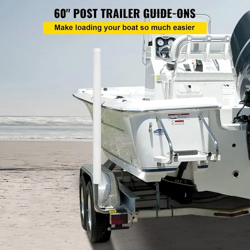 Vista 2 de VEVOR Guía de remolque de barco, postes de guía de remolque de diseño ajustable de 60 pulgadas