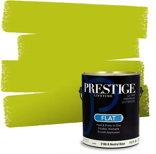 Vista 109 de PRESTIGE Pintura exterior e imprimación en uno, aventura, plano, 1 galón