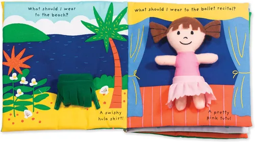 Vista 9 de Libro suave de actividades para bebé Melissa & Doug, What Should I Wear?