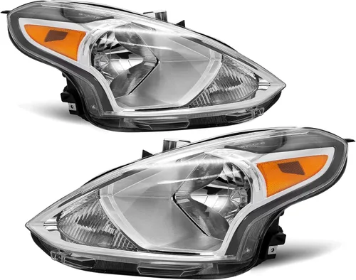 Vista 7 de Conjunto de faros delanteros compatible con Nissan Versa 2015, 2016, 2017, 2018, 2019, lado izquierdo del conductor