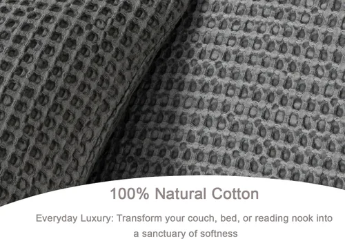 Vista 4 de Juego de 2 fundas de almohada de algodón de 26 x 26 pulgadas, con cremallera oculta, resistentes a las arrugas, transpirables, decorativas