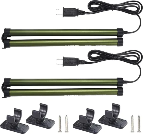 Vista 8 de ZARPAX Paquete de 2 varillas deshumidificadoras para cajas de seguridad de armas Varilla deshumidificadora para espacios cerrados, cajas