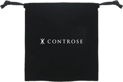 Vista 5 de Controse Collar de acero inoxidable con diseño de calavera y rosas de 15.0in a 16.9in ajustable