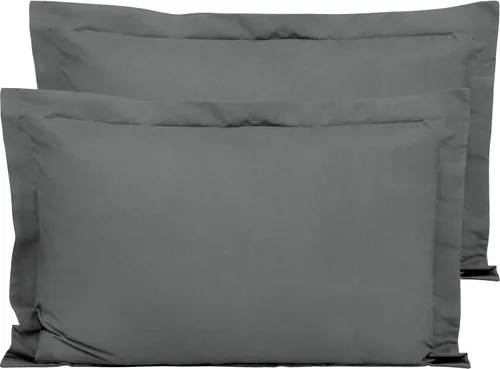 Vista 74 de FLXXIE Juego de 2 fundas de almohada estándar de microfibra, resistentes a la decoloración, a las arrugas y al encogimiento, fundas de almohada