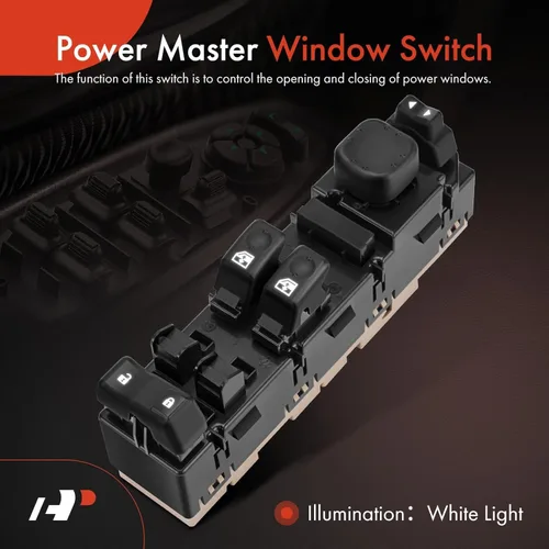 Vista 3 de A-Premium 15883318 - Cerradura de puerta delantera del lado del conductor e interruptor de ventana eléctrica compatible con Chevrolet Silverado GMC