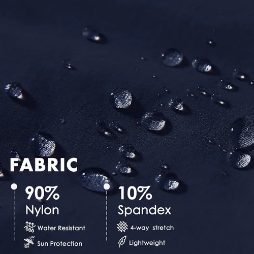 Vista 4 de Willit Pantalones de golf para mujer, elásticos, de secado rápido, ligeros, casuales, con bolsillos, resistentes al agua