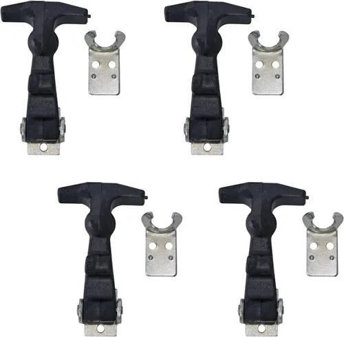 Vista 4 de Buyers Products WJ195 - Pestillo para capó de goma para camión y remolque, color negro