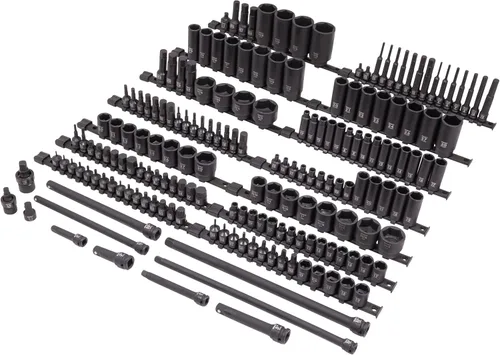Vista 14 de 43PC 1/2" DR AE IMP JUEGO DE SOCKET, Negro