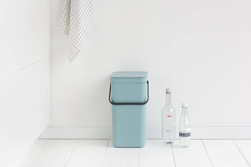 Vista 6 de Brabantia Sort & Go - Contenedor de residuos, Mint, 16L