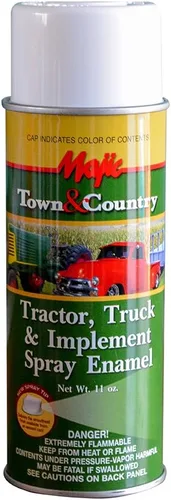 Vista 3 de Majic Paints 8-20974-8 Pintura esmaltada en aerosol para tractor e implemento, aerosol, verde oliva