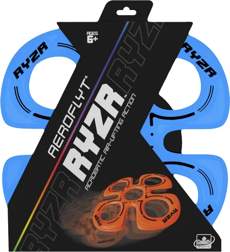 Aeroflyt Ryzr Blue de Goliath Sports - Acción de levantamiento de aire acrobático Aeroflyt Ryzr Azul