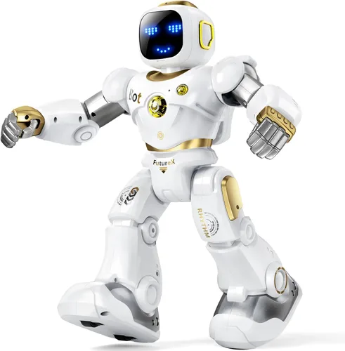 Vista 10 de Ruko 1088 Robots inteligentes para niños, gran robot interactivo programable RC con control de voz, control de aplicación, regalo para niños y niñas
