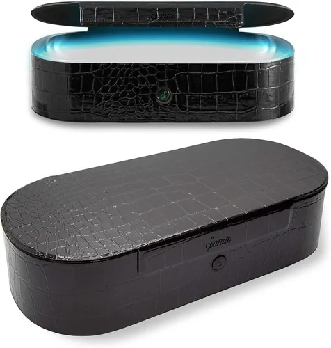 Sonix Beyond - Caja desinfectante UV+O3 y cargador universal UV y desinfectante de ozono para teléfono, máscara, cepillo de maquillaje, herramienta