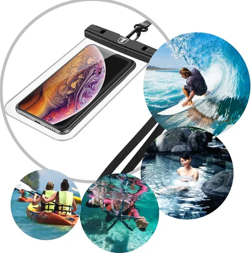 Vista 7 de Bolsa impermeable para teléfono seco Funda submarina para Motorola Moto G Power G Stylus G Play G Fast G7 G6 G5 E 2020 E6 E5 Z4 Z3 bolsa