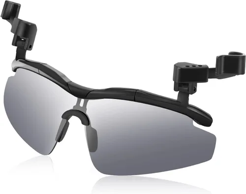 DEECOZY Gafas de sol polarizadas para exteriores, pesca, ciclismo, viajes, cubierta abatible, protección UV, lentes de sol que se pueden enganchar