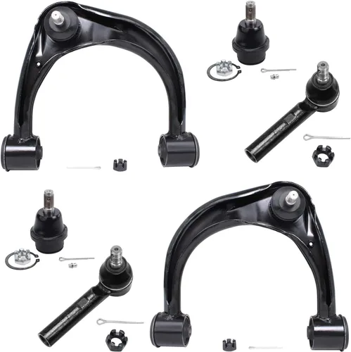 Vista 62 de Detroit Axle - Kit de extremo delantero RWD para Chrysler 300 Dodge Charge Challenger 2011-2019, 2 brazos de control inferiores traseros 2 rótulas