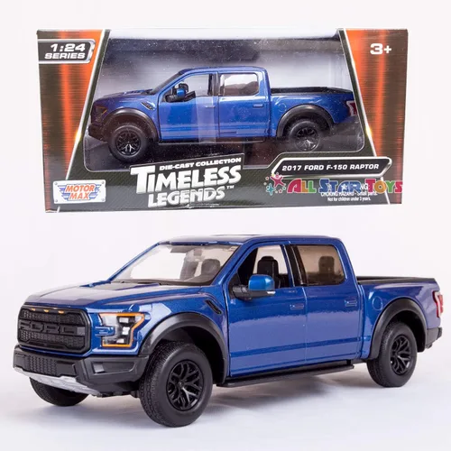 Motor Max 1:27 W/B - Ford F-150 Raptor 2017 (azul)
