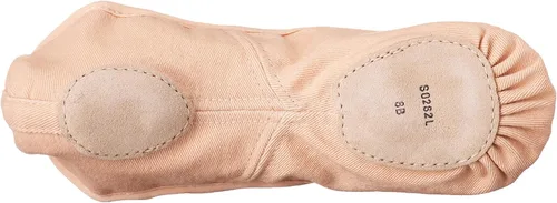 Vista 4 de Bloch Dance Zenith - Zapatillas de ballet de lona elásticas para mujer