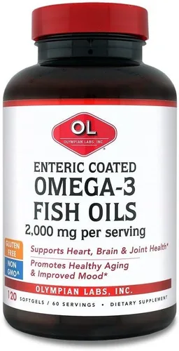 Vista 7 de Olympian Labs Mega Omega 3 aceites de pescado, 60 sietes,3148