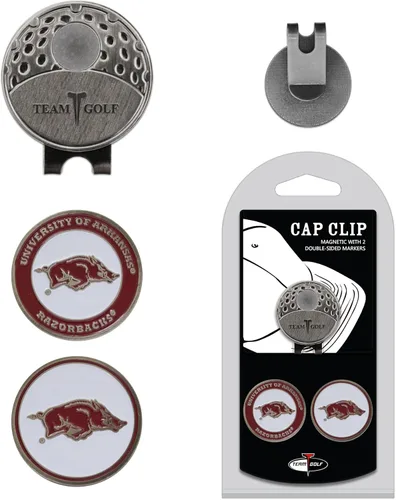 Vista 46 de Team Golf NCAA - Clip para gorra de golf con 2 marcadores magnéticos de esmalte de doble cara extraíbles, se fija fácilmente a los sombreros